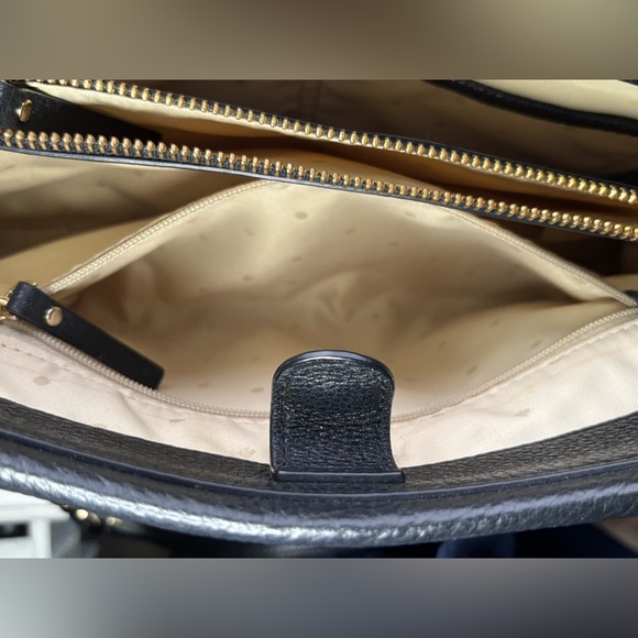 Kate Spade 'Emerson Place Smooth Phoebe' Pebbled Leather w/shimmer, Like new - Picture 10 of 16